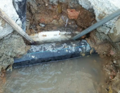 竹溪测漏水之水管漏水